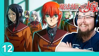 Mahoutsukai no Yome Season 2 — episode 12 — Theres Always a Bigger Fish — blind reaction [upl. by Arral]