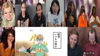 KAGUYA SAMA EPISODE 3X7 REACTION MASHUP [upl. by Annahoj]