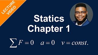 Introduction to Statics Statics 1 [upl. by Anertac]