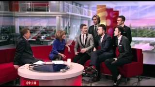 The Overtones Interview on BBC Breakfast  Overtones Interview [upl. by Nnyleve]