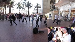 Sydney Darling Harbour  Flash mob Proposal  Pat amp Sarah 26714 [upl. by Cinemod]