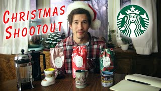 Starbucks Christmas Blend Coffee Tasting Comparison [upl. by Sotsirhc]