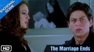 The Marriage Ends  Emotional Scene  Kabhi Alvida Naa Kehna  Shahrukh Khan Preity Zinta [upl. by Otrebmal]