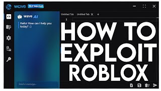 How To Exploit in Roblox in 2024  Wave Tutorial [upl. by Holub423]