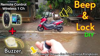 Membuat Motor Berbunyi quotBeepquot saat Remote ditekan [upl. by Ynnaf298]