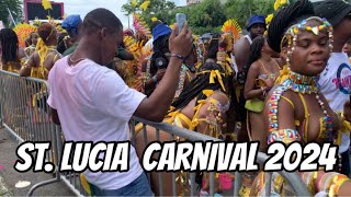 St lucia Carnival 2024 day one 1️⃣ [upl. by Einner314]