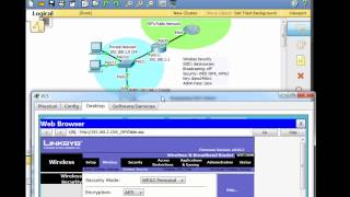 Linksys Wireless Router in Packet Tracer  Part 3 [upl. by Harol]