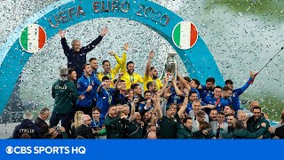 Italy Beats England in Epic Shootout to Win UEFA Euro 2020 European Championship  CBS Sports HQ [upl. by Ainek363]