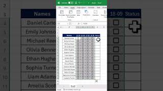 Excel Interview Question 140 How to insert checkboxes in Excel [upl. by Goran]