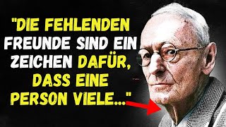 15  Verbotene Zitate von Hermann Hesse die Ihr Leben verändern werden [upl. by Ayimat]