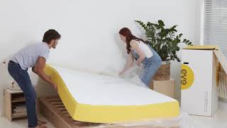 comment déballer votre matelas eve [upl. by Dotson]