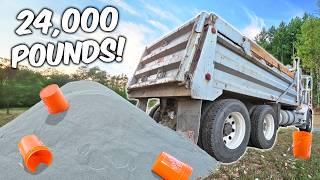 How Much GOLD In Dump Truck Full Of Home Depot Sand [upl. by Aynatahs]