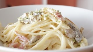 Espaguetis a la Carbonara [upl. by Eilak]