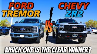 2024 Chevy Silverado 2500 ZR2 VS Ford F250 TREMOR Did GM Really Do Enough To Go Against The Best [upl. by Wyatan912]