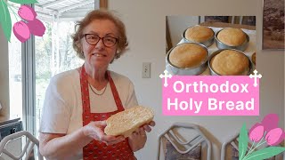 How to Make Macedonian Lituria  Orthodox Holy Bread  Posno Recipe [upl. by Htenay918]