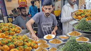 Fastest Indian Style Papdi Chaat Most Selling Famous Papdi Chaat Pakistan StreetFood [upl. by Hawger973]