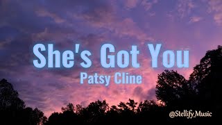 Patsy Cline  Shes Got You lyrics [upl. by Annecorinne]