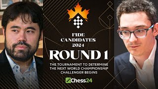 FIDE Candidates 2024  Derby Day Hikaru v Fabiano amp Gukesh v Vidit Kicks Off The Epic Tournament [upl. by Airehc]