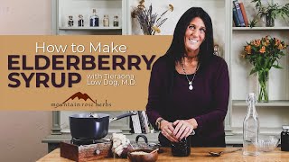 How to Make Elderberry Syrup amp Pro Tips Tieraona Low Dog MD [upl. by Jasmin]