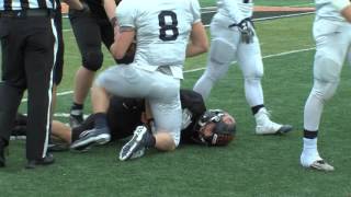 Middletown North 24 Middletown South 6 Thanksgiving Highlights [upl. by Arbrab593]