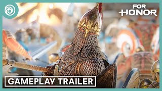 For Honor  Varangian Guard Hero Gameplay Trailer [upl. by Eceirehs]