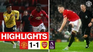 Highlights  Manchester United 11 Arsenal  Premier League [upl. by Eniladam]