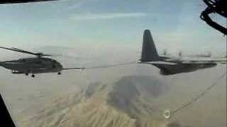 Air to Air Refueling CH53s and C130 [upl. by Noemis238]