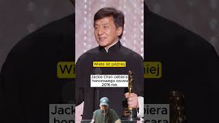 Jackie Chan odbiera honorowego oscara jackiechan sylvesterstallone oscars motywacja inspiracja [upl. by Lad]