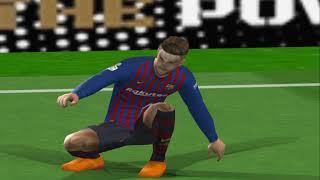 PES 2019 PS2 Real Madrid vs Barcelona  LaLiga Santander [upl. by Bone]