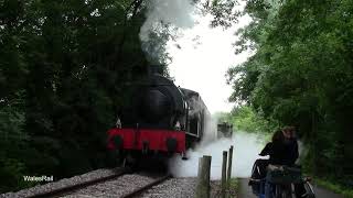 Avon Valley Steam Railway Bitton Station England [upl. by Nrevel405]