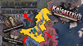 Restoring the Great Qing Empire in Kaiserreich  Hearts of Iron IV [upl. by Faires]