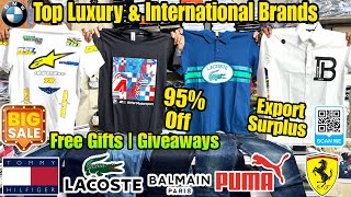 100 Original BRANDED CLOTHES IN CHEAP PRICE MUMBAI  EXPORT SURPLUS PREMIUM CLOTHES AND SHOES PUMA [upl. by Asiled]