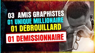 03 AMIS GRAPHISTES  01 RICHE  01 DEBROUILLARD  LA DISCIPLINE POUR UN FREELANCE [upl. by Althee366]