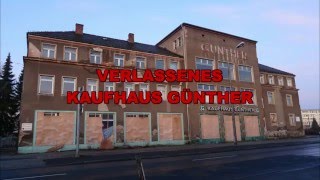 VERLASSENES KAUFHAUS GÜNTHER  quotGÜNNIquot [upl. by Llednahc]