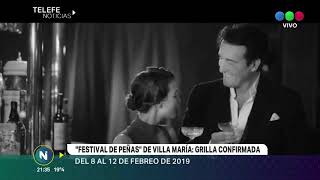 Festival de Peñas de Villa María 2019 Grilla confirmada [upl. by Eicyal647]