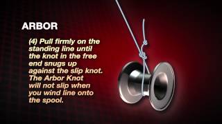 How to tie an Arbor Knot by Abu Garcia [upl. by Terb]