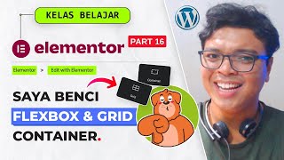 PART 16  Flexbox amp Grid Container atau Section amp Inner Section di Elementor  WordPress Plugin [upl. by Margalo869]