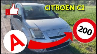 PRÉSENTATION COMPLÈTE DE LA MEILLEURE VOITURE POUR JEUNE CONDUCTEUR 3  CITROËN C2 [upl. by Hentrich]