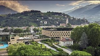 Hotel Therme Merano  The 4 Elements in the Sky Spa [upl. by Nonnahs]