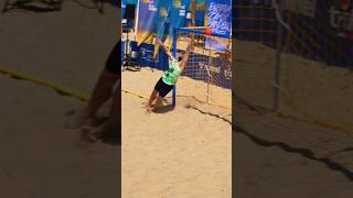 EPIC Beach Handball Action 😱🤸‍♀️ handball beachhandball håndbold [upl. by Arlon342]