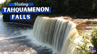 Tahquamenon Falls State Park Waterfalls Hiking and Brewery  Paradise Upper Peninsula MI [upl. by Athalee]