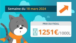 Prix ​​du fioul domestique  semaine du 18 mars 2024 [upl. by Ramona440]