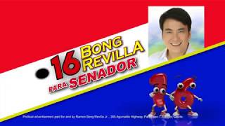 Sen Bong Revilla  16 sa Balota [upl. by Baudelaire410]