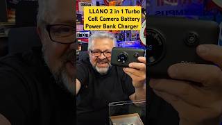 LLANO 2 n 1 Turbo CELL Camera Battery Power Bank Charger LLANO camera battery charger powerbank [upl. by Nigem]