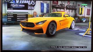 GTA Online Customization Benefactor Schlagen GT  Mercedes Benz AMG [upl. by Micaela400]