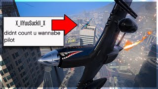 P45 Nokota Trolling One Of The WORST Jet Players on GTA Online [upl. by Manolo383]