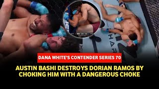 DWCS 70 Highlights 22yearold Austin Bashi manhandles Dorian Ramos gets tap with choke in [upl. by Lita]