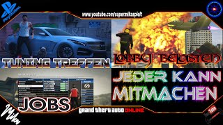 GTA 5 🚗TUNING TREFFEN🚗🔫LOBBY BELASTEN🔫💲JOBS💲 PS5PS4 017 [upl. by Elylrac]