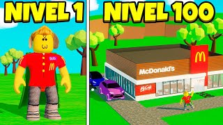 ¡PASAMOS de McDONALDS NOOB a McDONALS PRO en ROBLOX 🍔😍 Mikecrack ROBLOX Tycoon 🔴EN DIRECTO [upl. by Sudnac851]