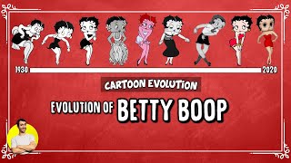 Evolution of BETTY BOOP  90 Years Explained  CARTOON EVOLUTION [upl. by Avera]